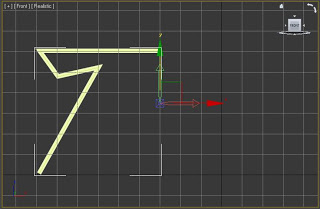 Moviendo gizmo en 3ds max