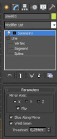 Modificador symmetry en 3ds max