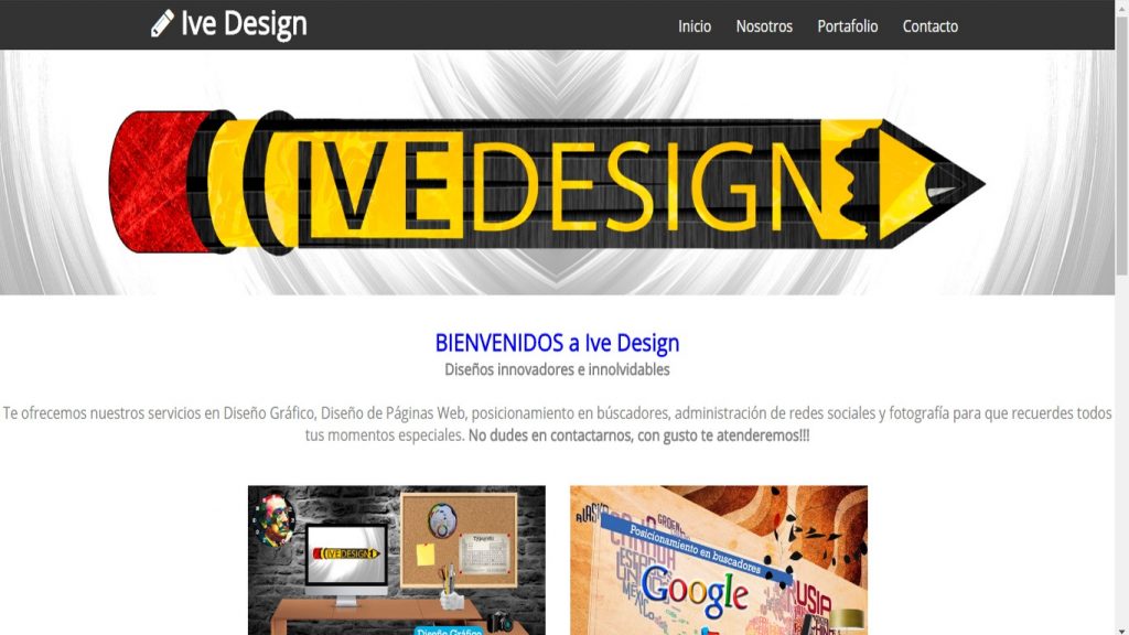 Ive Design Página Web Responsive