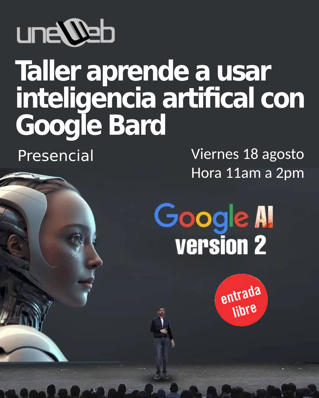 Taller "Aprende a usar inteligencia artificial con Google Bard ...